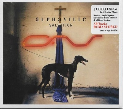 Alphaville Salvation triple CD Europe Rhino 2023 deluxe edition 3 x remastered
