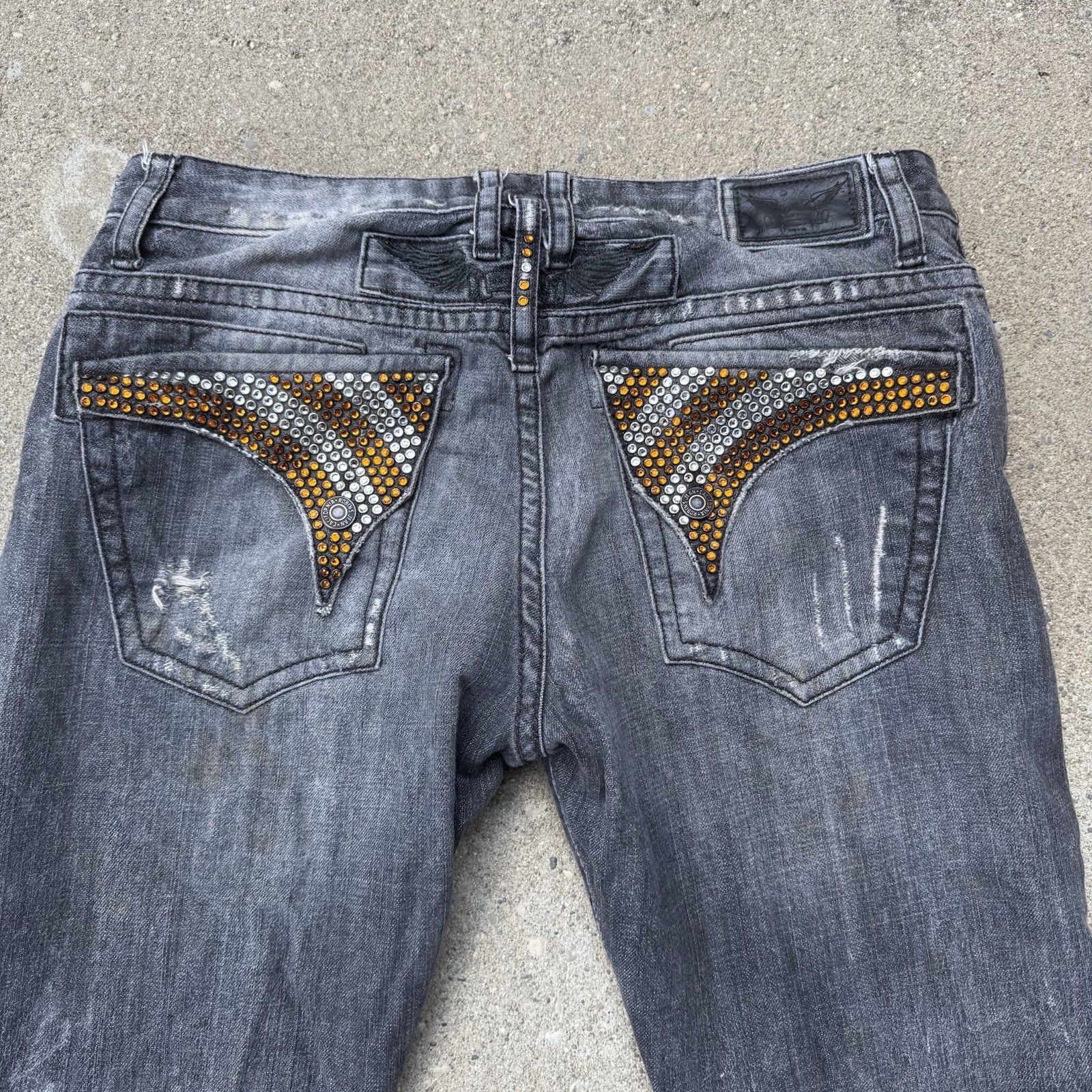 SONRISA STUDS- ORANGE MULTI