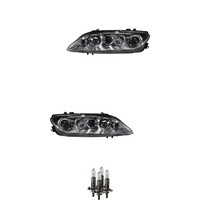 Halogen Scheinwerfer Set H1/Chrom FüR Mazda 6 Station Wagon GY GG Inkl. Lampen