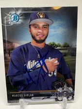 2017 Bowman Chrome RC Marcos Diplan BDC-16