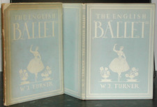 ENGLISH BALLET : Margot Fonteyn VANESSA BELL John Piper 1944 1st Ed STAGE DESIGN