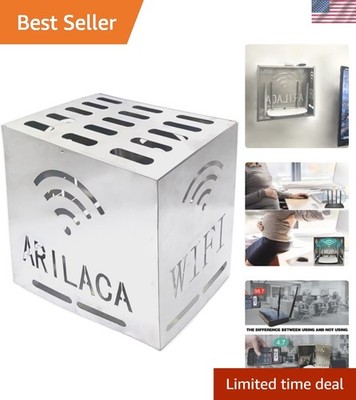 EMF Blocker: Large WiFi Router Cover With 90% Radiation Shielding