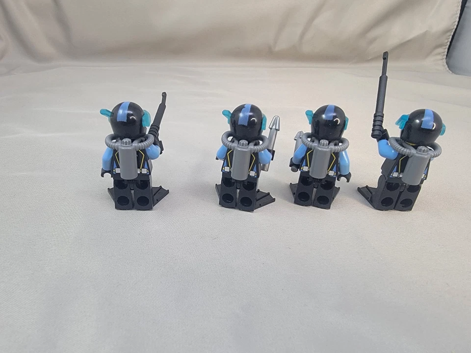 Lego City Aqua Raider Divers juego de 4 minifiguras Foto 2 de 3
