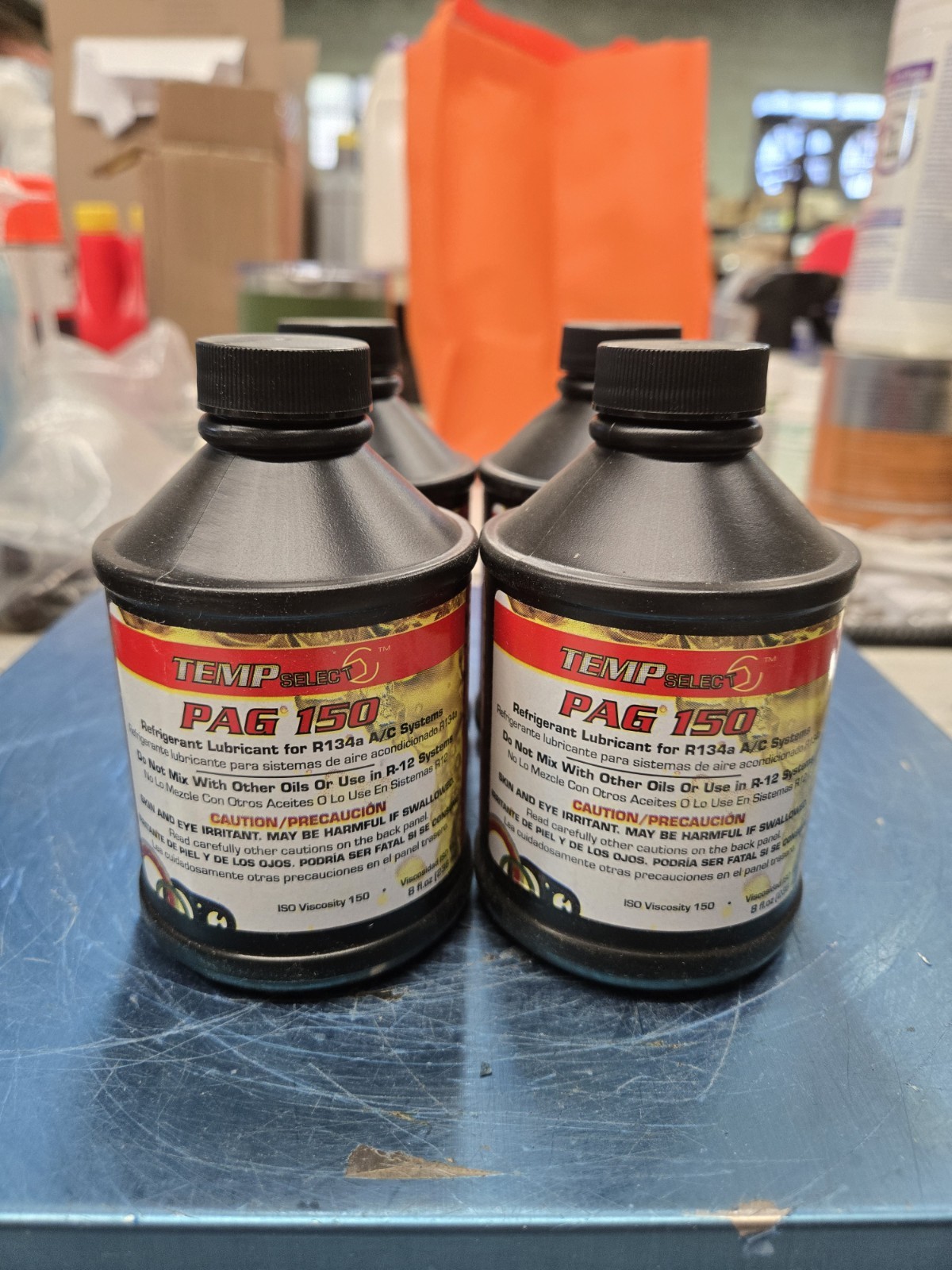 Four Seasons PAG 150 Refrigerant Oil-PAG Oil (59003) 8 Fl Oz- PACK OF 4