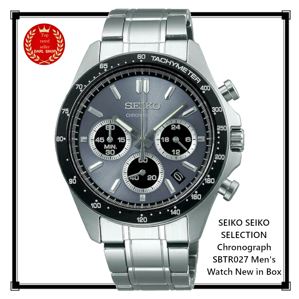 SEIKO SELECTION Chronograph SBTR027 Men's Watch New Japan Made