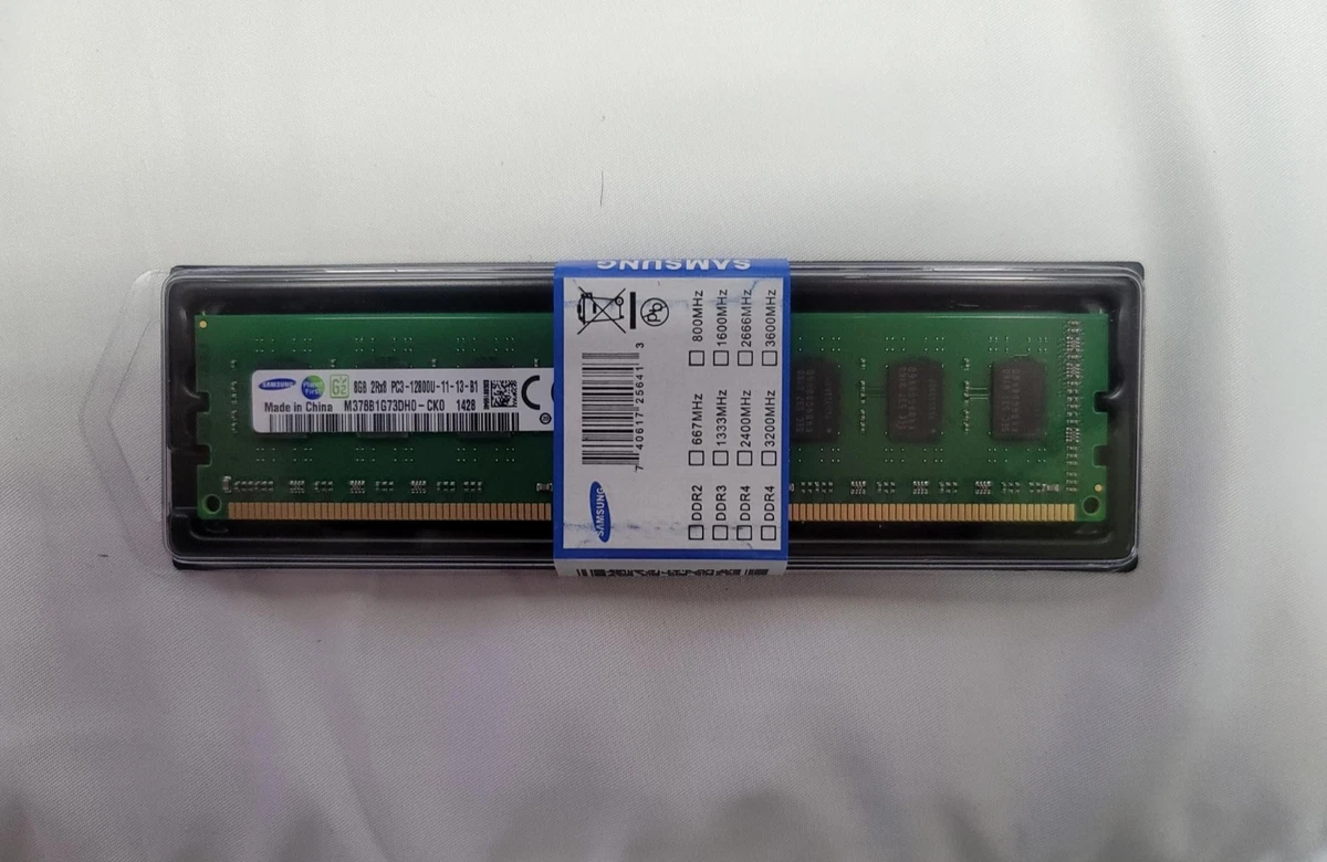 Samsung 8GB Computer DDR3 SDRAM for sale | eBay