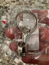 Automotive themed key ring - piston