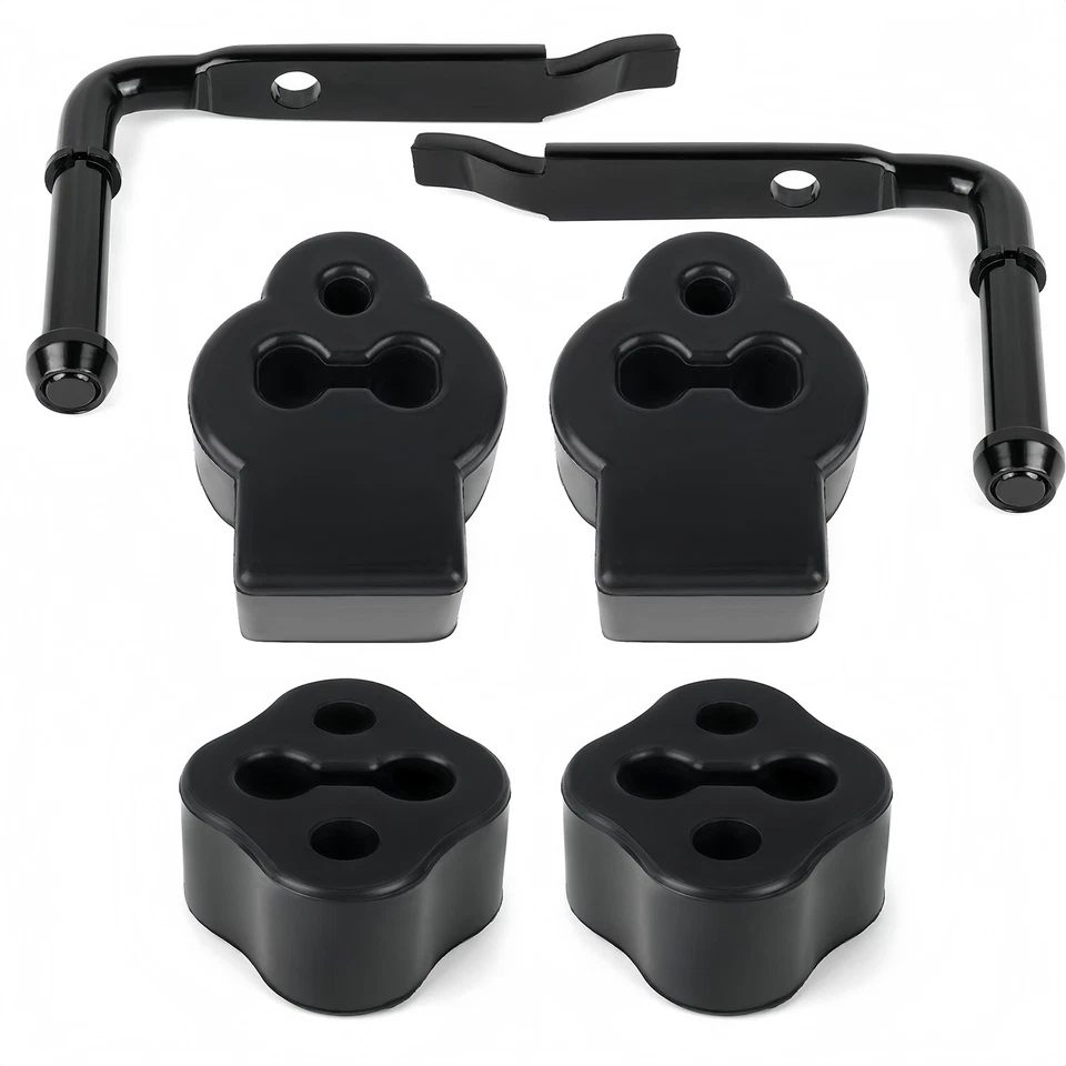 6 piezas aisladores de goma y soportes de soporte para Lincoln Town Car 2003-2011, 2003-2004 Foto 2 de 4