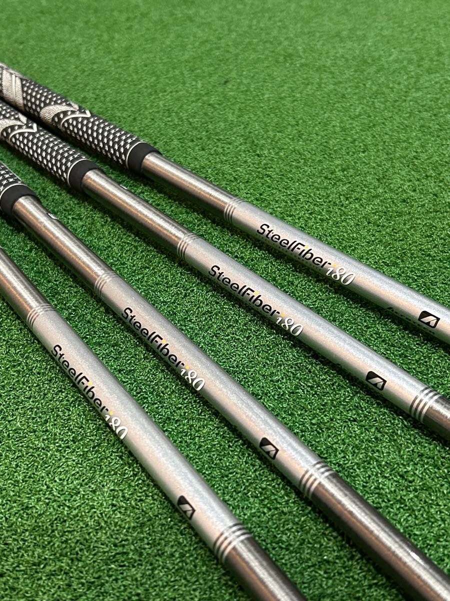 PING i525 P〜7まで4本セット steel fiber i80 S PING i525 Iron Set 4pcs 7–PW Steel Fiber i80 Shaft S Flex