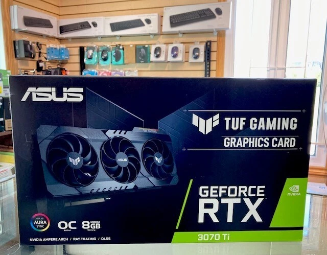 ASUS TUF Gaming GeForce RTX 3070 Ti OC 8GB GDDR6X Graphics Card