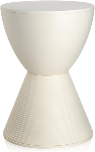 Prince Aha Sgabello, Bianco Cera, 30 X 30 X 43 Cm - Foto 8 di 12