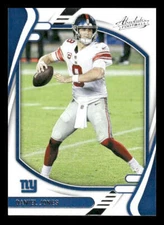 2021 Panini Absolute #22 Daniel Jones New York Giants
