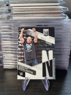 2023 Panini Donruss Elite WWE Stone Cold Steve Austin Spellbound ''N'' #18
