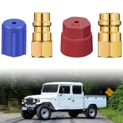 R12 to R134a High/Low Side A/C Fitting Port Retrofit 1/4'' or 7/16'' Co e B5O N2L9