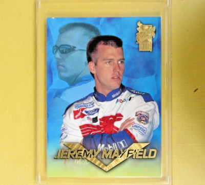 JEREMY MAYFIELD  1998  S A M P L E  Promo  1of1  PRESS PASS ANNIVERSARY   Nascar