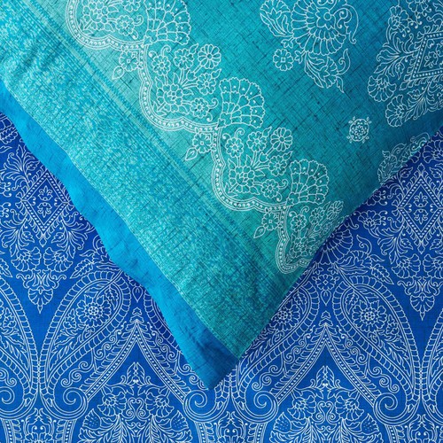 Bassetti Satin Bettwäsche KERALA | B1 Blau - Bild 4 von 9