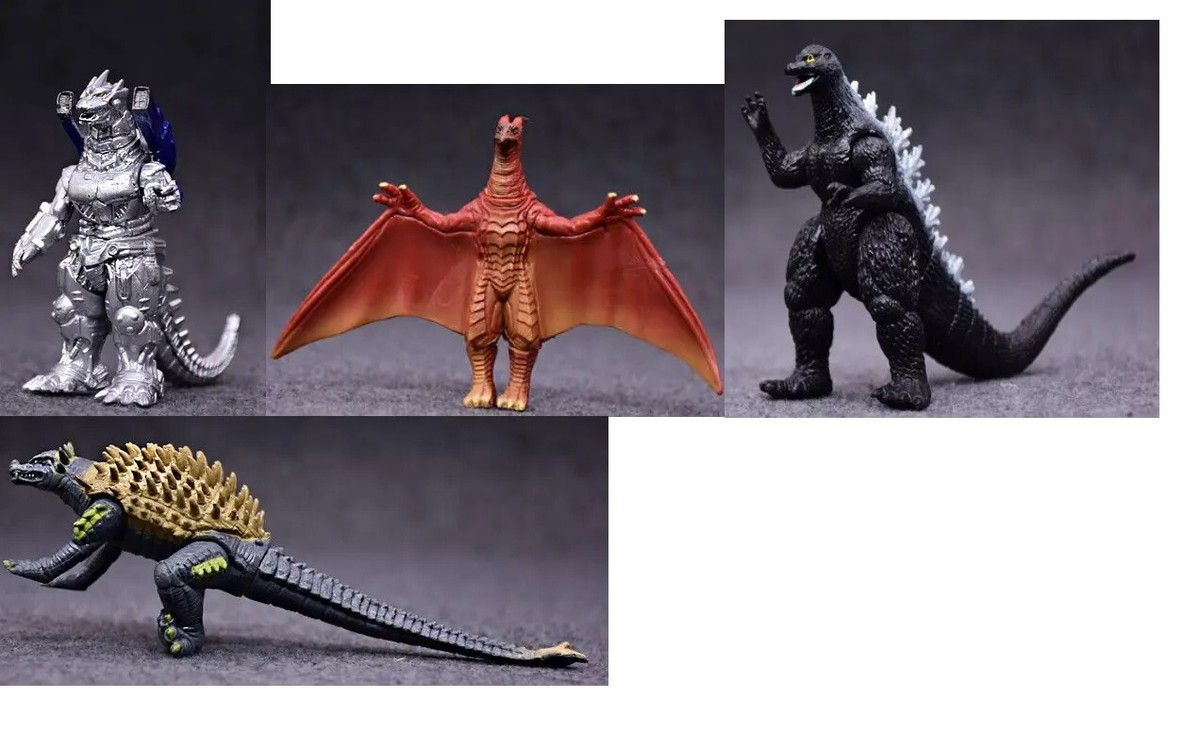 GODZILLA action figure set MECHAGODZILLA monster kong ANGILAS