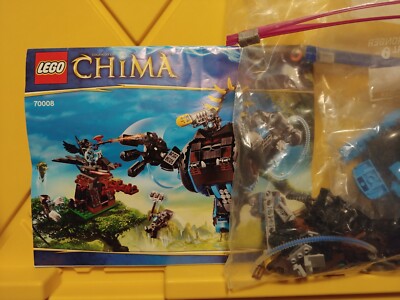 LEGO Chima 70008 Gorzans Gorilla Striker 95% Complete | eBay