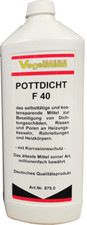 1 l Pottdicht F40, Dichtmittel f&uuml;r Heizkreisl&auml;ufe