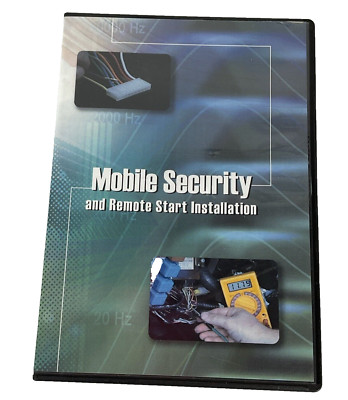 Mobile Security And Remote Start Installation Dvd Rare 2004 Audio Publishers