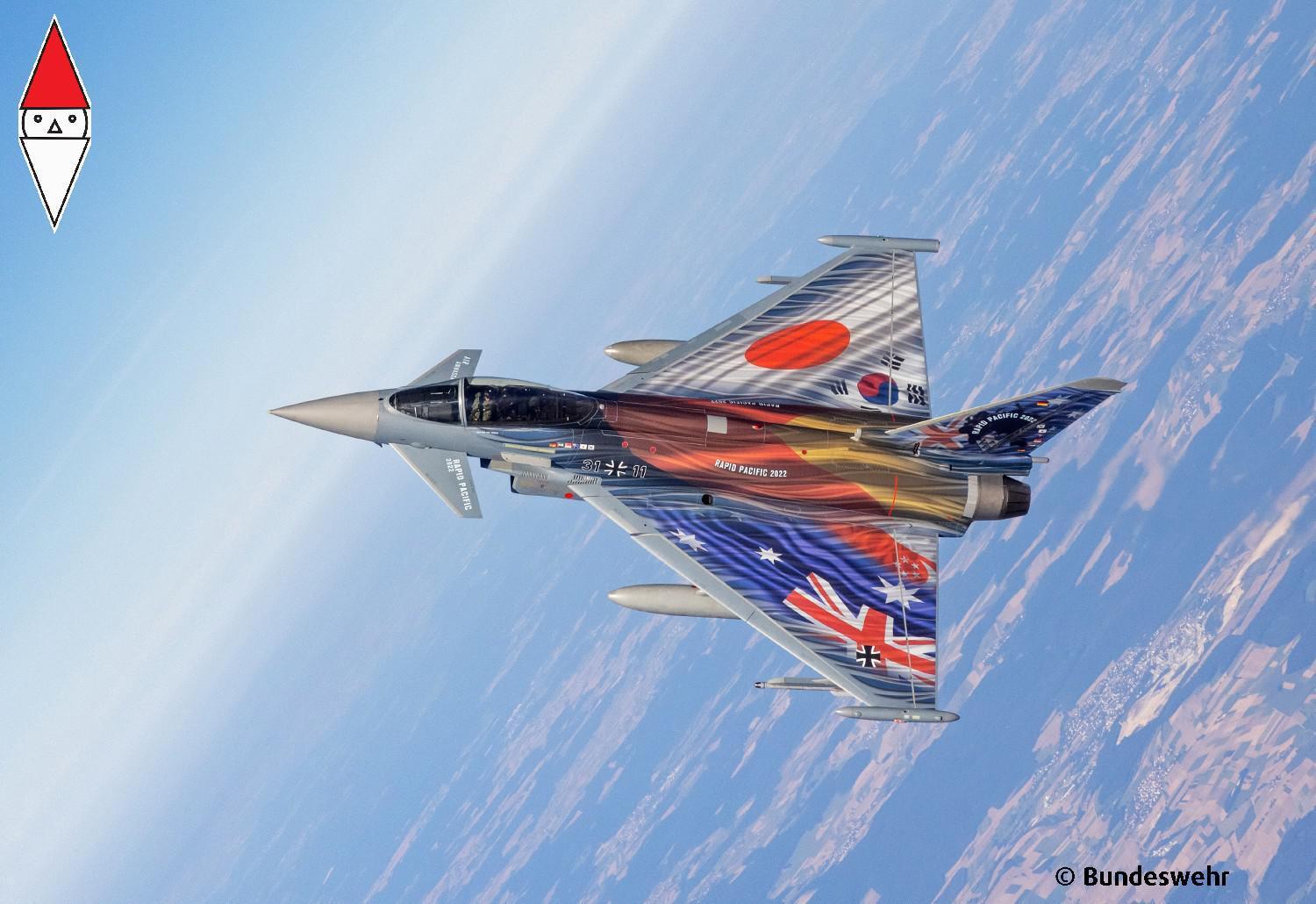 REVELL 1/72 GESCHENKSET  EUROFIGHTER-PACIFIC  PLATINUM EDITION