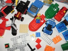 LEGO Duplo  Bob der Baumeister Werkstatt Sprinti Mixi Feuerwehr Hubschrauber +++