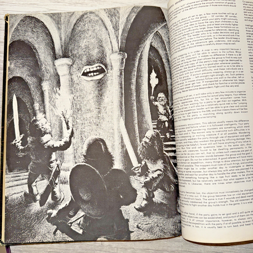 Advanced D&D Players Handbook 6th Printing TSR Gary Gygax 1978 Dungeons Dragons - Picture 20 of 20