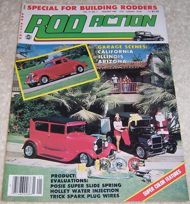 Rod Action Magazine January 1982 hot rod | eBay
