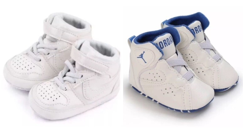 2PC Bundle Deal Baby Soft Sole Shoe Size 1 Ages  0-12 Months. Infant, Toddler