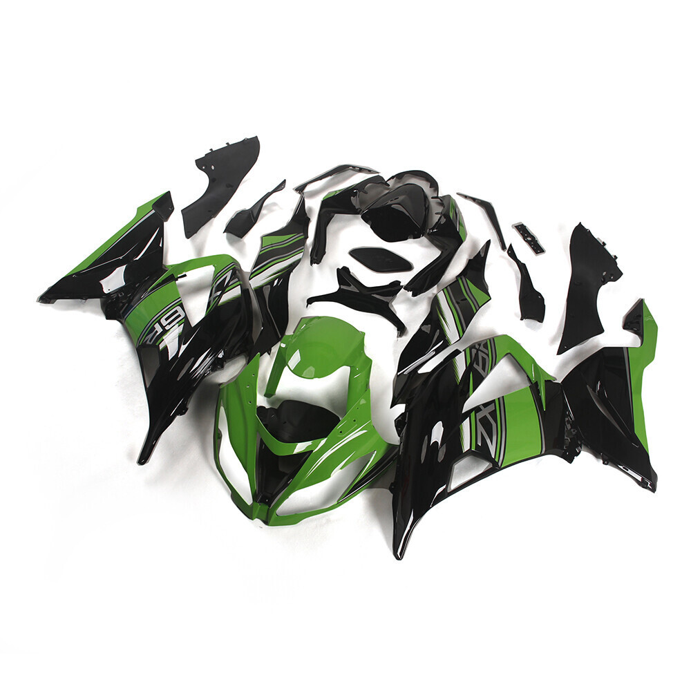 Green Black Bodywork Fit for Kawasaki Ninja ZX6R 636 2013