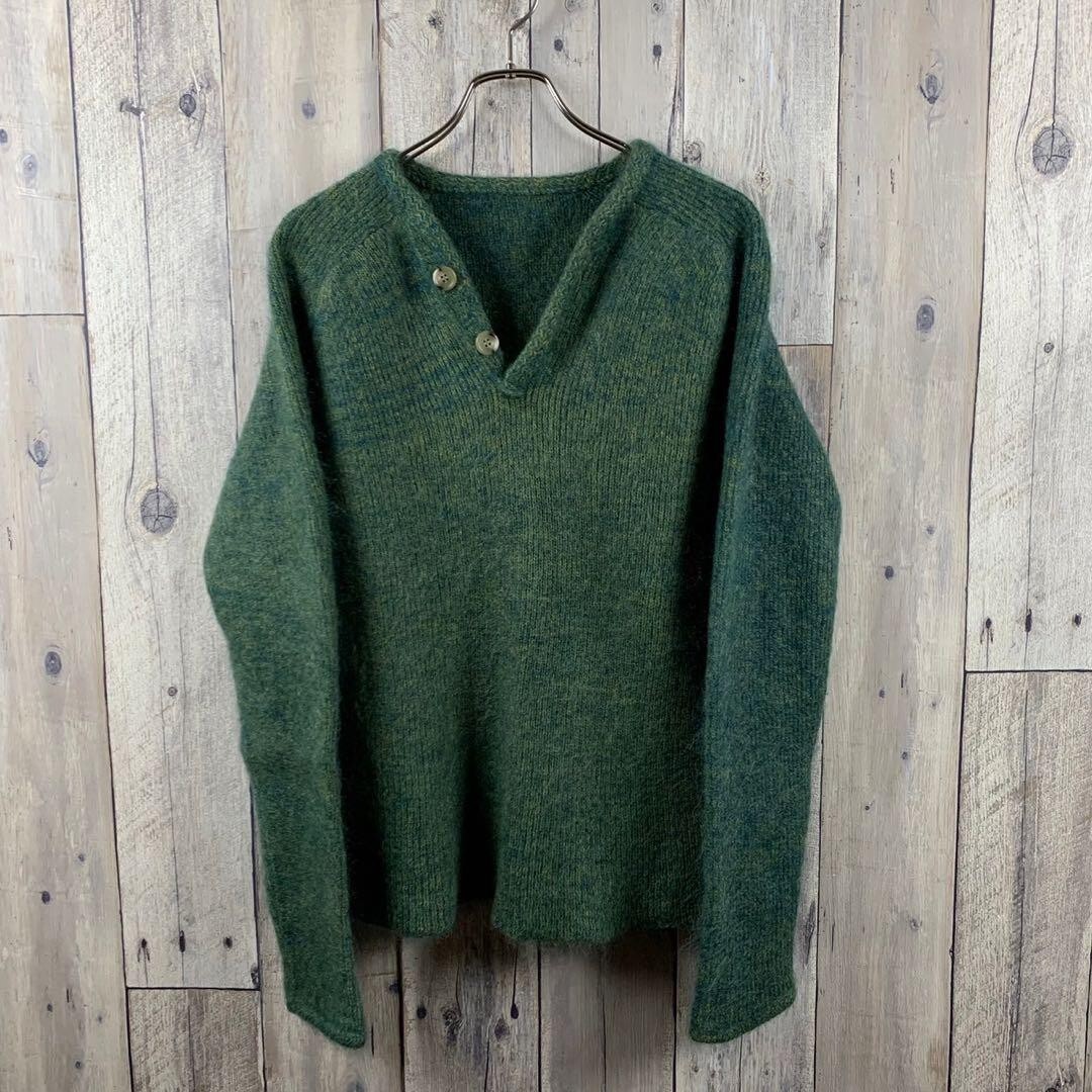 トップス 00s archive design mohair knit sweater トップス 00s
