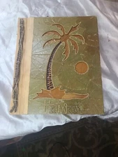 Palm Hawaii Photo Album Made With Leaves & Twigs Holds 80 4 x 6" Pictures