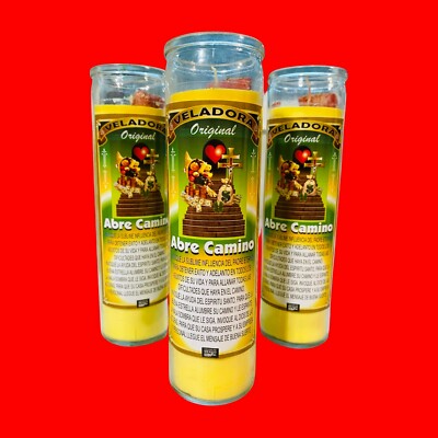 Open Roads Fixed Candle - Abre Camino Veladora Preparada Producto Esoterico