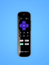 Original  SHARP ROKU TV Remote Control LC-RCRUS-21 Netflix Hulu ESPN Roku