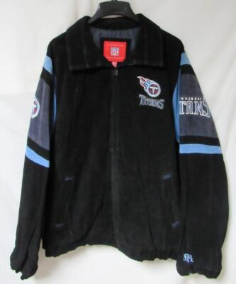Tennessee Titans Men's Size 2X-Large Suede Leather Jacket B1 780