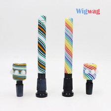 2025 Wigwag Colorful Downstem With 19 mm Male Bowl Gift Top Quality