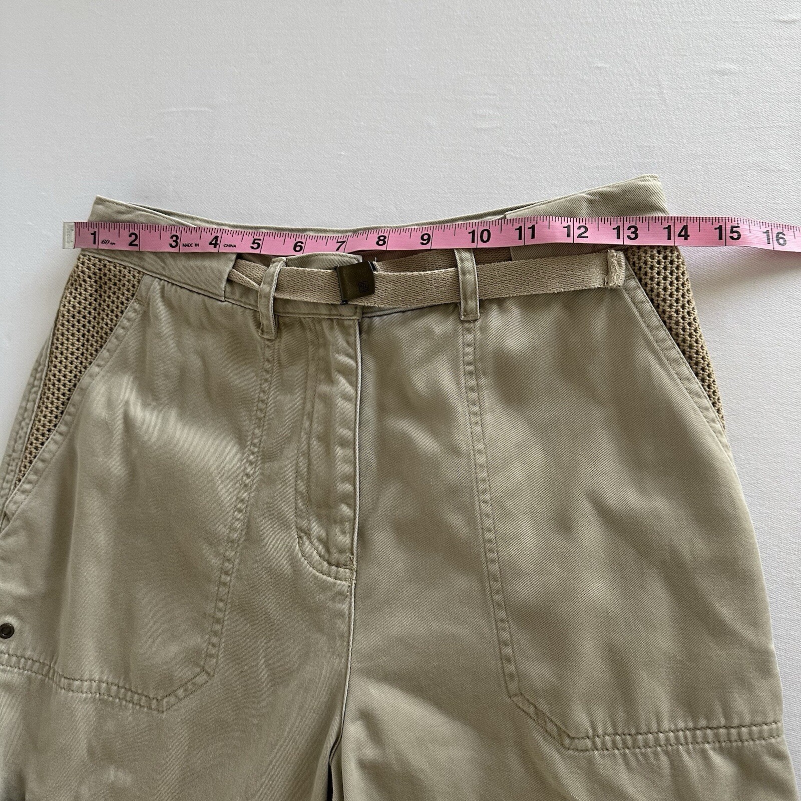 VTG Ralph Lauren RL Pants Womens Sz 6 Safari Wide… - image 7