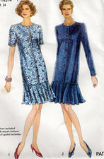 Simplicity 8545 Sewing Pattern  Misses' Dress Size 6, 8, 10, 12, 14, 16 Uncut