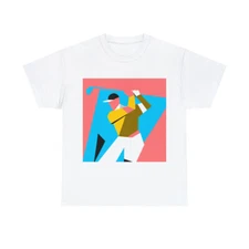 Retro Style Golf T Shirt Unisex Adult Country Club Hipster Memphis Art Golfer