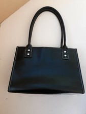 VINTAGE WILSON'S GENUINE LEATHER BLACK HANDBAG, SHOULDER BAG