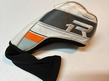 Taylor Made 1R Golf Club Head Cover Driver Wood White Orange Black
