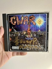 GWAR Ragnarok CD SIGNED * 1995 Metal Blade Records Vintage Death Metal Cd Horror