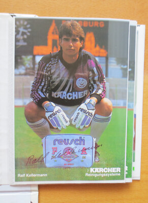 PK112.55) autograph Ralf Kellermann MSV Duisburg