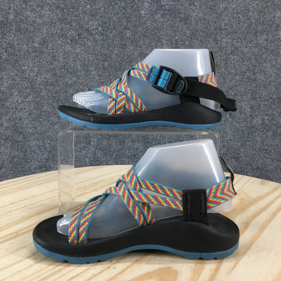 Chaco Sandals Kids 13 Boys ZX/2 Ecotread Slingback J180218 Multicolor Black - Image 2 of 4