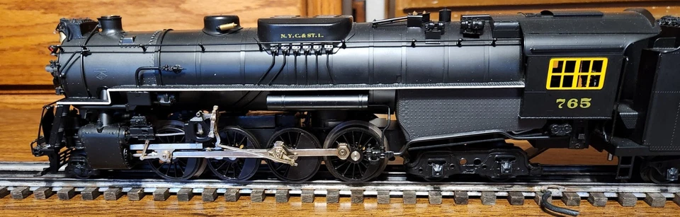 RIGHT- OF- WAY O SCALE BRASS NICKLE PLATE BERK IN GOOD COND. IN ORIGINAL BOX. - Image 2 of 4