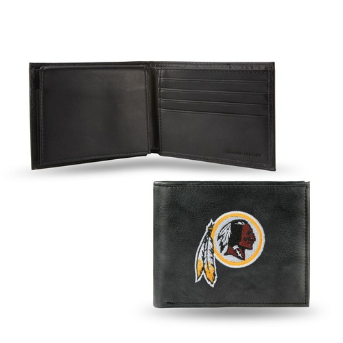 NFL Team Embroidered Leather Billfold Bi-fold Wallet ∗ Pick your Team ∗ - Picture 50 of 50