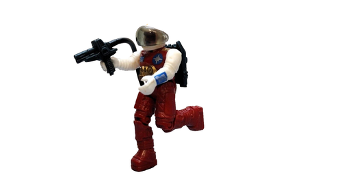 STARCOM™ STARBASE COMMAND COL. JOHN GRIFFIN FIGUR MIT VISIER & WAFFENPACK ❗❗❗ - Bild 2 von 9