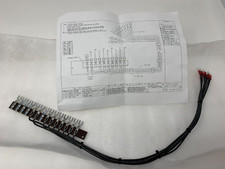 Siemens MJ-XL Voltage Regulator Control Panel Fanning Strip Wiring Harness