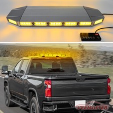 27 Led Strobe Light Bar Emergency Warning Beacon Flash Rooftop Tow Truck-amber