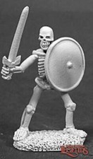 Reaper Dark Heaven Legends 02015 SKELETON SWORDSMAN UNDEAD FIGHTER
